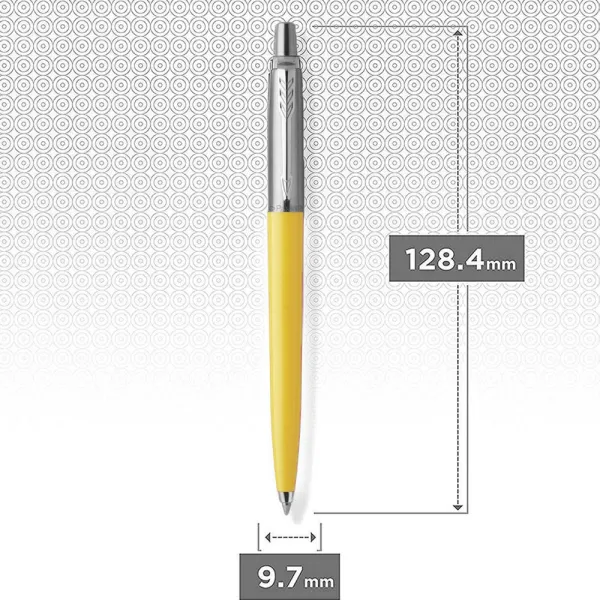 Ручка кулькова Parker JOTTER 17 Originals Yellow CT BP в Eco упаковці (15 332e) - Фото 6
