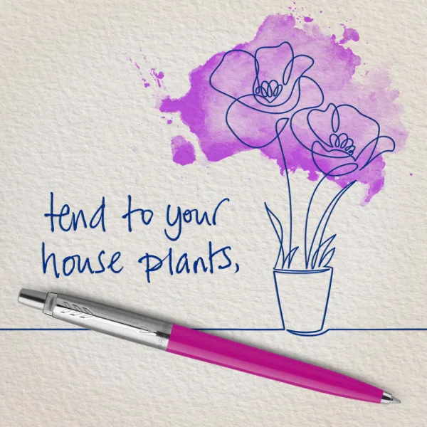 Ручка гелева Parker JOTTER 17 Originals Magenta CT GEL в Eco упаковці (15 562e) - Фото 2