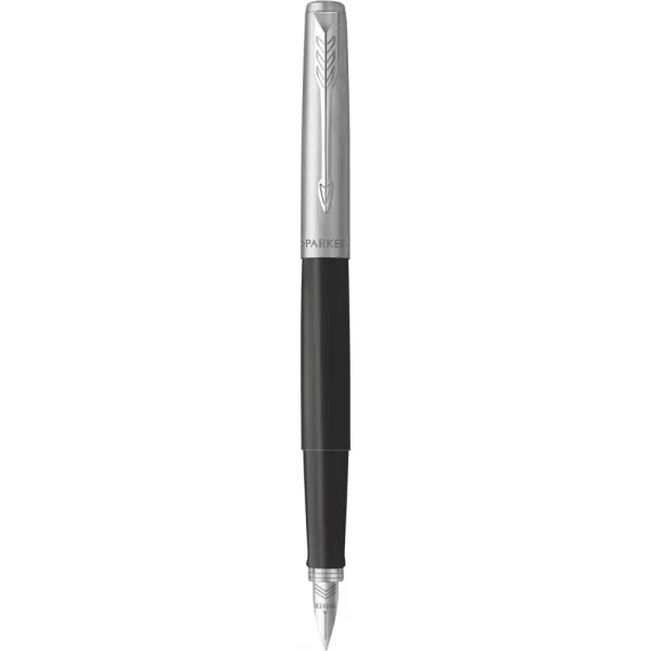 Ручка перова Parker JOTTER 17 Originals Black CT FP F в Eco упаковці (15 611e)