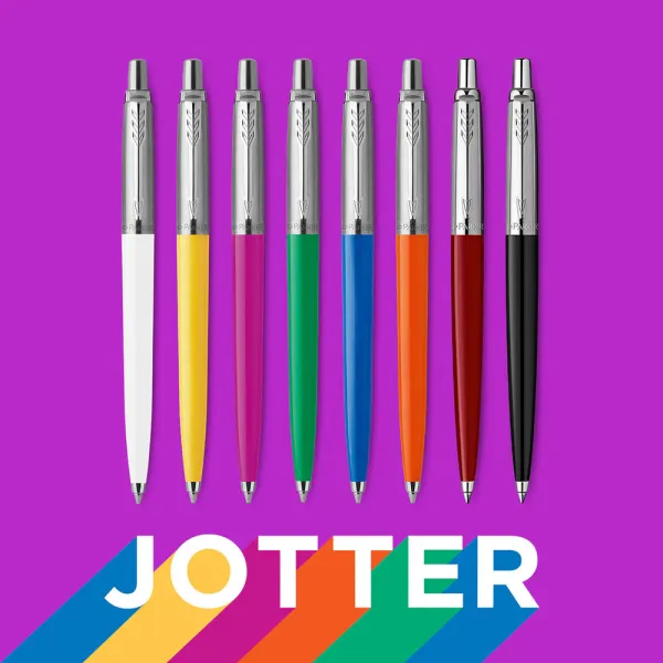 Ручка гелевая Parker JOTTER 17 Originals Black CT GEL в Eco упаковке (15 662e) - Фото 4