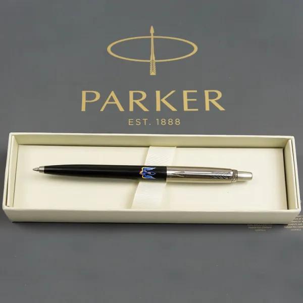 Ручка шариковая Parker JOTTER 17 Originals UKRAINE Black CT BP Тризуб-Ласточка (15632_T1230u) - Фото 3