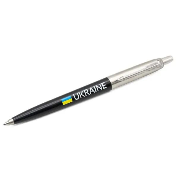 Ручка шариковая Parker JOTTER 17 Originals UKRAINE Black CT BP Флаг + Ukraine (15632_T1400u) - Фото 4