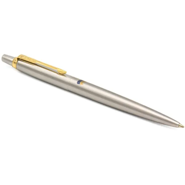 Ручка шариковая Parker JOTTER 17 UKRAINE SS GT BP Флаг желто-синий (16032_T008c) - Фото 1