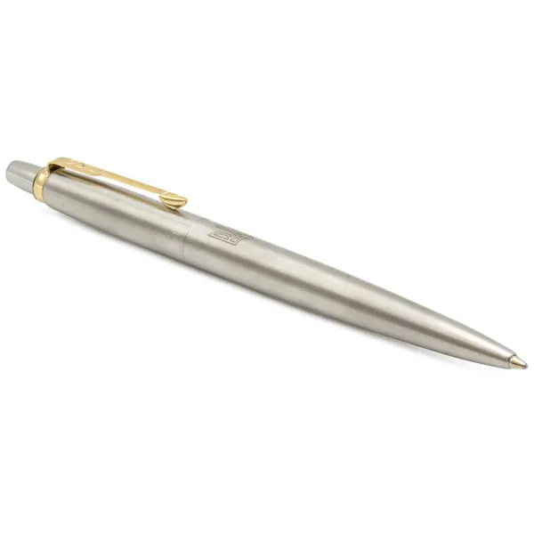 Ручка шариковая Parker JOTTER 17 UKRAINE SS GT BP Тризуб прозрачный (16032_T010b) - Фото 3