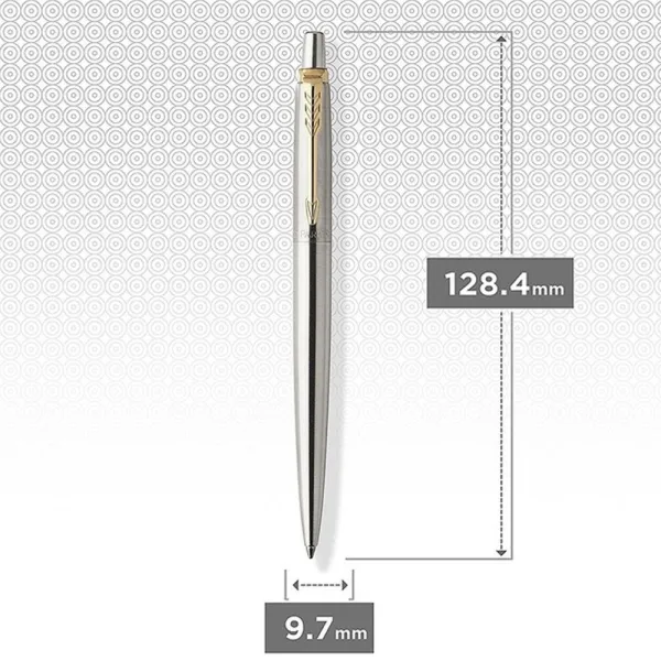 Ручка шариковая Parker JOTTER 17 UKRAINE SS GT BP Тризуб ОУН (16032_T030b) - Фото 2