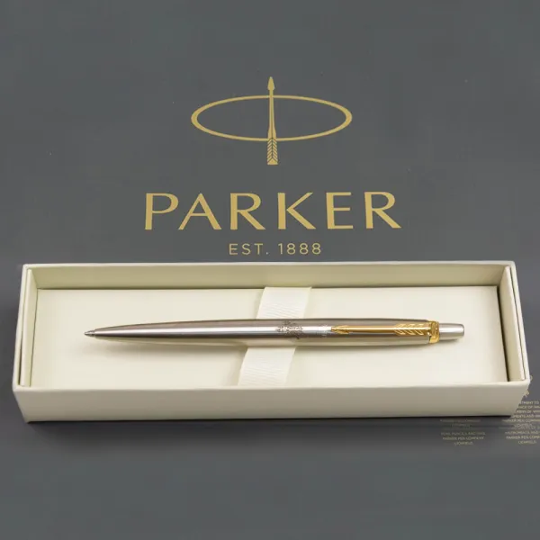 Ручка шариковая Parker JOTTER 17 UKRAINE SS GT BP Тризуб с пшеницей (16032_T066b) - Фото 2