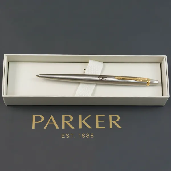 Ручка шариковая Parker JOTTER 17 UKRAINE SS GT BP Тризуб (16032_TR) - Фото 2