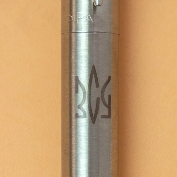 Ручка шариковая Parker JOTTER 17 UKRAINE SS CT BP Тризуб ВСУ (глад.) (16132_T039t) - Фото 5