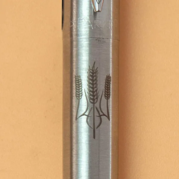Ручка шариковая Parker JOTTER 17 UKRAINE SS CT BP Тризуб из колосков (16132_T059b) - Фото 1