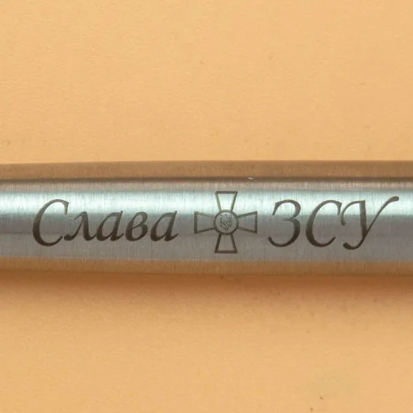 Ручка шариковая Parker JOTTER 17 UKRAINE SS CT BP Слава ВСУ (16132_T204b) - Фото 4