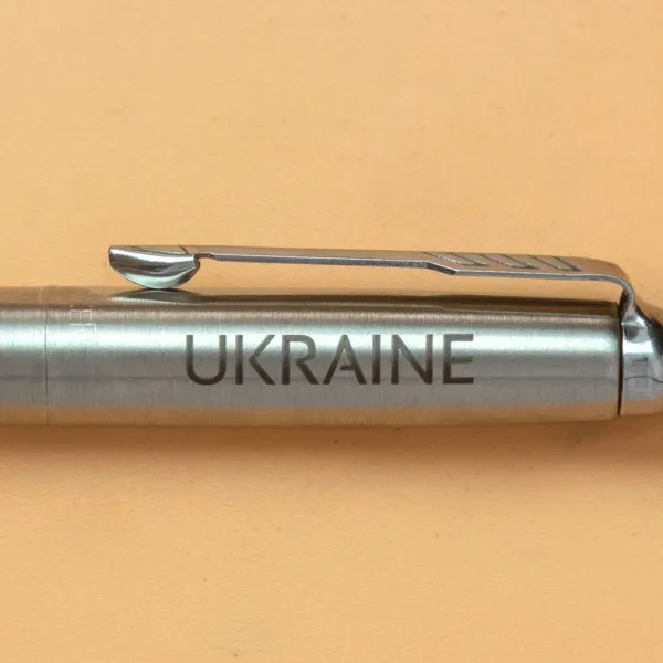 Ручка шариковая Parker JOTTER 17 UKRAINE SS CT BP Ukraine + Карта (16132_T205b) - Фото 7