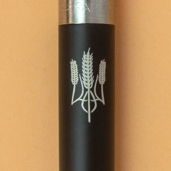 Ручка шариковая Parker JOTTER 17 UKRAINE Bond Street Black CT BP Тризуб из колосков (16232_T059w) - Фото 2