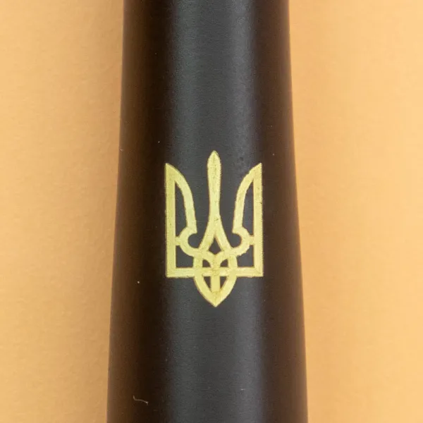 Ручка шариковая Parker URBAN 17 UKRAINE Muted Black GT BP Треизуб (30035_T001y) - Фото 1
