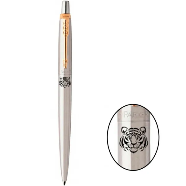 Ручка шариковая Parker JOTTER 17 ZODIAC SS GT BP Тигр (16032_Z101b) - Фото 4