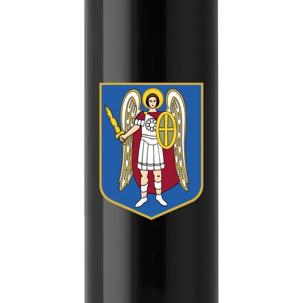 Ручка шариковая Parker IM 17 CITY Black GT BP Герб Києва (22032_C0010u) - Фото 1