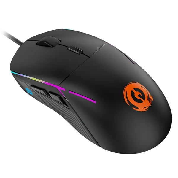 Мышь USB игровая Shadder GM-321 RGB 6 кнопок, черная, Canyon (CND-SGM321) - Фото 3