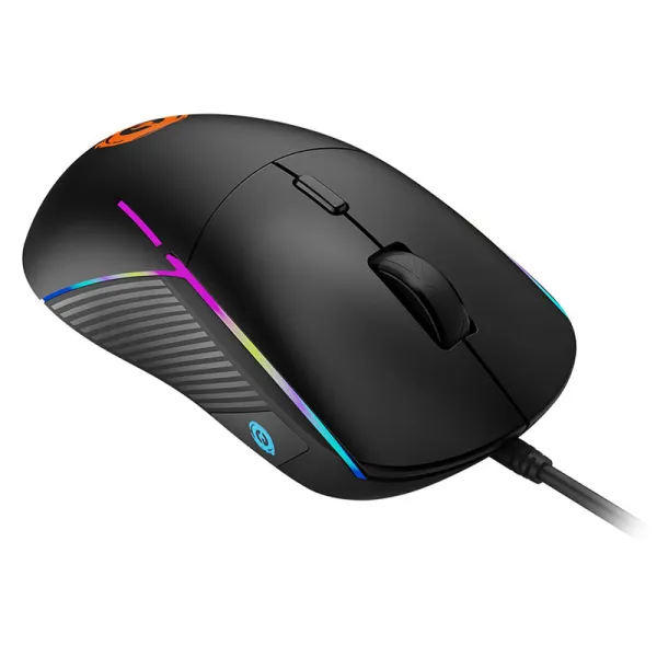 Мышь USB игровая Shadder GM-321 RGB 6 кнопок, черная, Canyon (CND-SGM321) - Фото 4