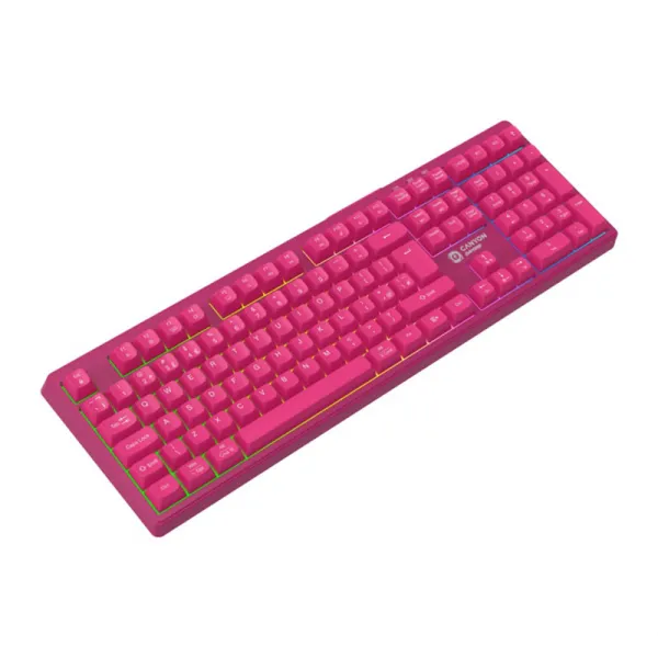 Клавіатура ігрова USB, BT, 2,4 WL, батарея 2000 мАч, RGB, Canyon (CND-SKBW2) - Фото 5