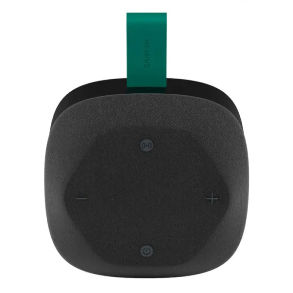 Колонка портативная беспроводная Hexagon 10 TWS 8W IPX5 черно-зеленая Canyon (CNE-CBTSP10BG) - Фото 2
