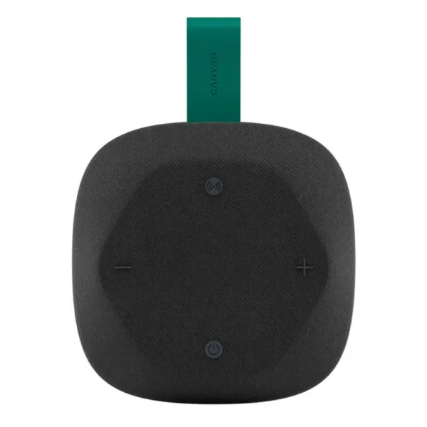 Колонка портативная беспроводная Hexagon 10 TWS 8W IPX5 черно-зеленая Canyon (CNE-CBTSP10BG) - Фото 4