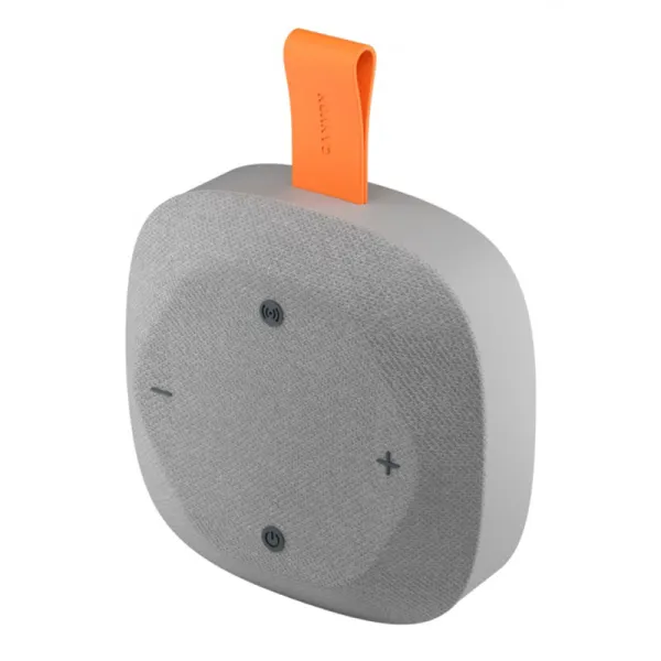 Колонка портативна бездротова Hexagon 10 TWS 8W IPX5 сіро-помаранчева Canyon (CNE-CBTSP10GO) - Фото 3