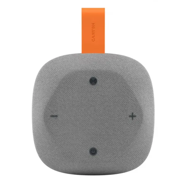Колонка портативна бездротова Hexagon 10 TWS 8W IPX5 сіро-помаранчева Canyon (CNE-CBTSP10GO) - Фото 4