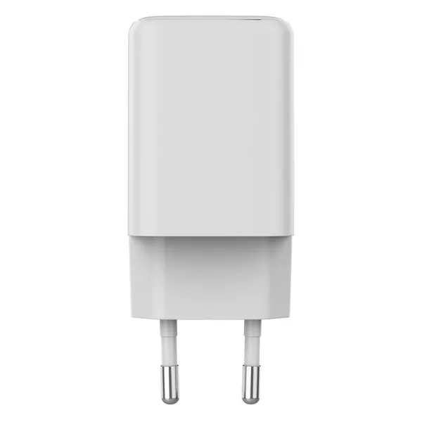 Устройство зарядное CU45AC GaN 45W 1xPD 1xQC EU белое Canyon (CNS-CUW45AC) - Фото 1