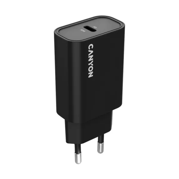 Устройство зарядное onCharge 30CL Max Power 30W 1xPD EU черное Canyon (CNE-CHA30CLB) - Фото 12