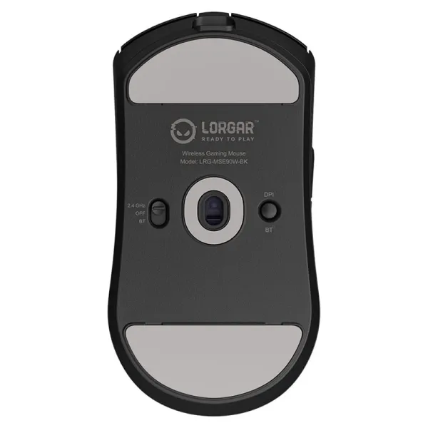 Мышь беспроводная игровая MSE90W, Magnesium Alloy, Elite, черная Lorgar (LRG-MSE90W-BK) - Фото 3