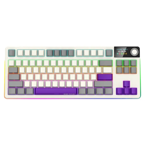 Клавиатура беспроводная игровая KBP70TKLW, бежевая Lorgar (LRG-KBP70TKLW-RT-US)