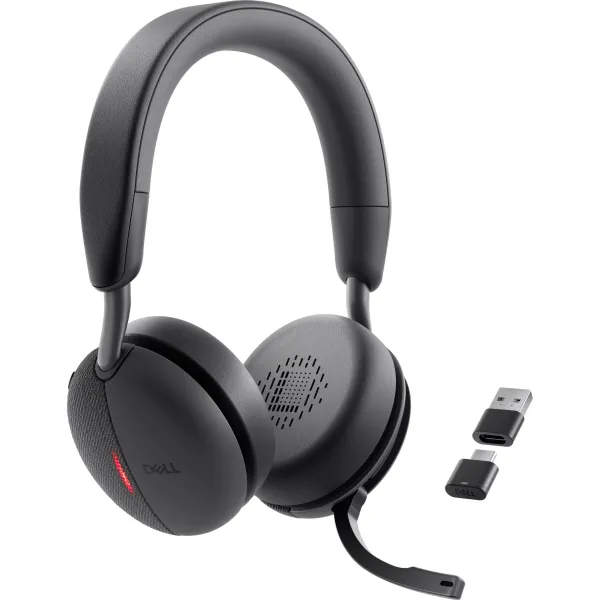 Гарнитура беспроводная Pro Plus, ANC, WL5024, чёрная Dell (520-BBGM) - Фото 1