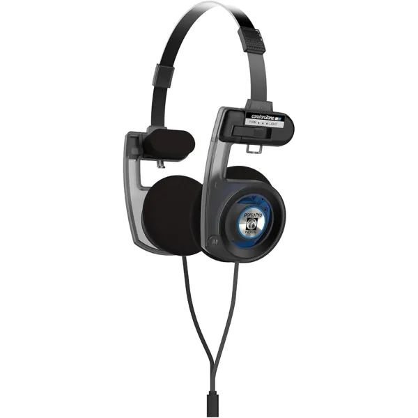 Навушники 3.5 mini-jack Porta Pro Utility, чорні Koss (196461.101) - Фото 1