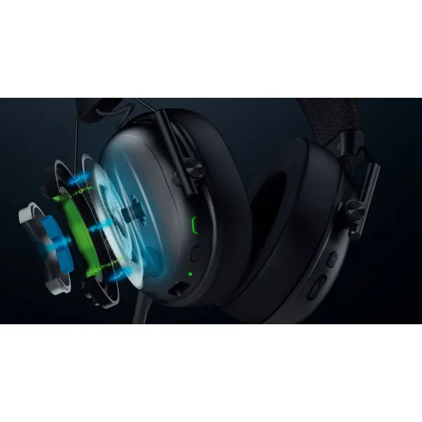 Гарнитура USB-A/WL/BT BlackShark V3 Gen-2, чёрная Razer (RZ04-05410100-R3M1) - Фото 3