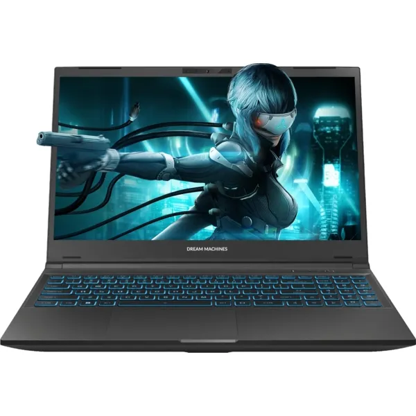 Ноутбук 15.6 IPS, Intel i7-13620H, 16GB, F1TB, NVD4050-6, чорний Dream Machines (RG4050-15UA61)