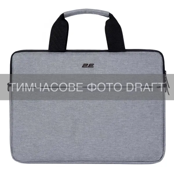 Сумка для ноутбука Slim Keeper 17", серая 2E (2E-CBT2387GR)