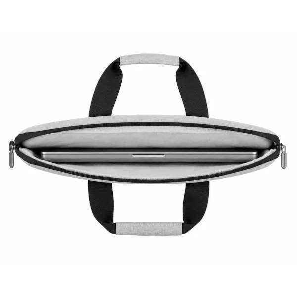 Сумка для ноутбука Slim Keeper Plus 17", серая 2E (2E-CBT2397GR) - Фото 6