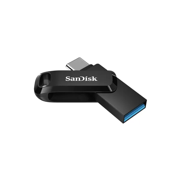 Накопитель USB 3.1 Type-A + Type-C 512GB Ultra Dual Drive Go, чёрный SanDisk (SDDDC3-512G-G46) - Фото 4