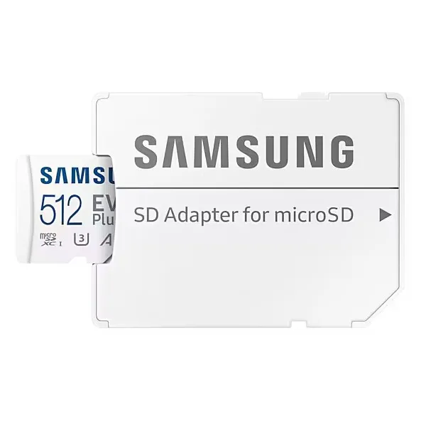 Карта пам'яті 256GB microSDXC C10 UHS-I R130MB/s Evo Plus + SD Samsung (MB-MC512SA/EU) - Фото 4
