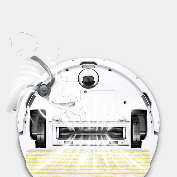 Робот-пилосос білий Karcher (1.269-110.0) - Фото 7