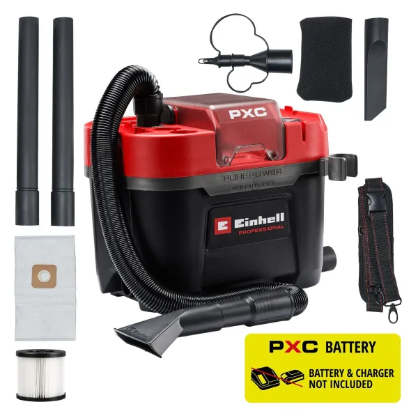Пылесос профессиональный аккумуляторный Professional 18В Einhell (2347155)