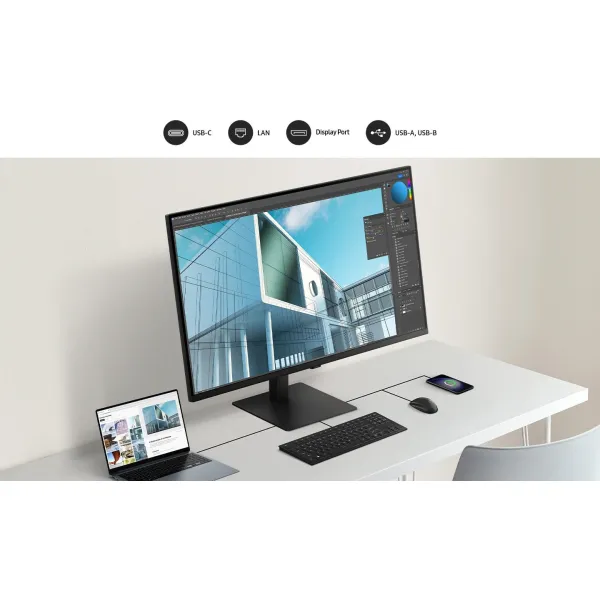 Монітор 37" VA Samsung (LS37D802UAIXUA) - Фото 2