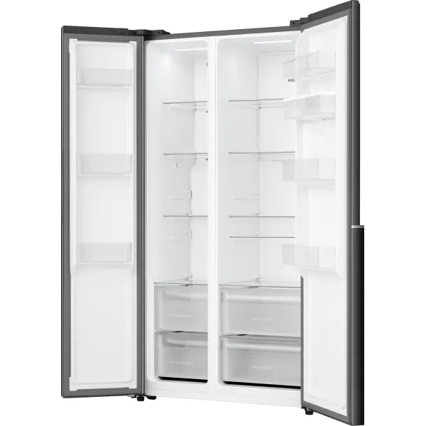 Холодильник 179х62х92см, 344/197л, А+, NF+, инв., черный Gorenje (NRS917E41BXWD) - Фото 4