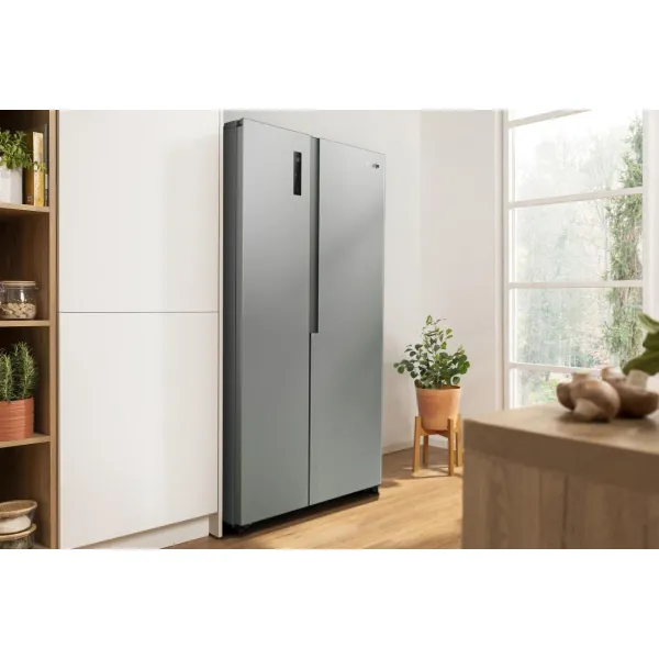 Холодильник 179х62х91, 347/197л, А+, NF+, инв., нерж Gorenje (NRS917E41X) - Фото 3