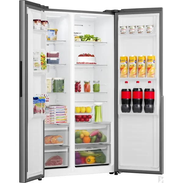 Холодильник 179х62х91, 347/197л, А+, NF+, инв., нерж Gorenje (NRS917E41X) - Фото 5