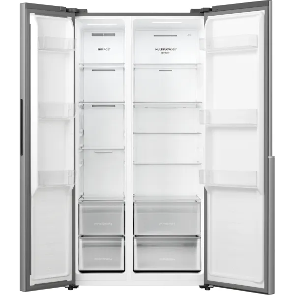 Холодильник 179х62х91, 347/197л, А+, NF+, инв., нерж Gorenje (NRS917E41X) - Фото 8