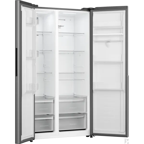 Холодильник 179х62х91, 344/197л, А+, NF+, инв., нерж Gorenje (NRS917E41XWD) - Фото 6