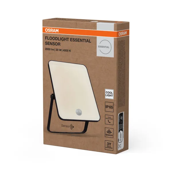 Прожектор Eco 30Вт, 2850Лм, 4000K, чорний Osram (4099854430138) - Фото 5
