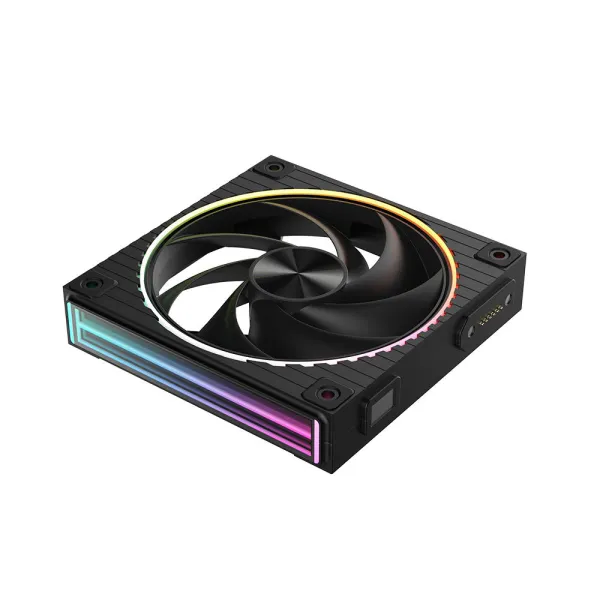 Корпусний вентилятор чорний Zalman (ZM-DF120BLACK)