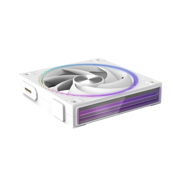 Корпусний вентилятор білий Zalman (ZM-DF120RWHITE)