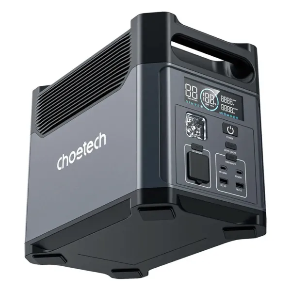 Станция зарядная 1200W с функцией ИБП Choetech (BS061-BQB) - Фото 6